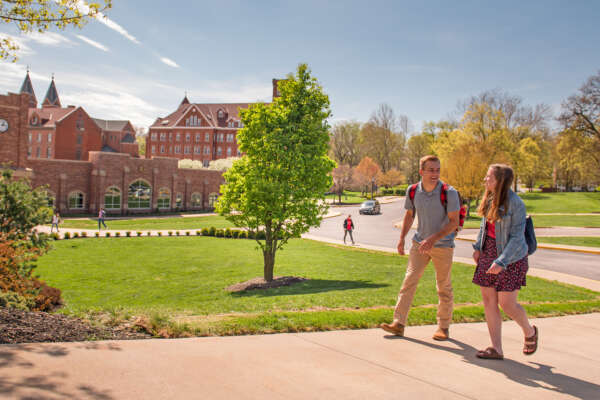 Students on Campus