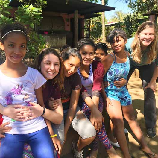 Engineering students on a mission trip