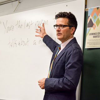 Dr. Stigman teaching